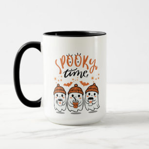 Mug Jolis Fantômes Halloween Temps Sombres