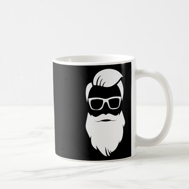 Mug Jolly Hip Hipster Santa Claus (Droite)