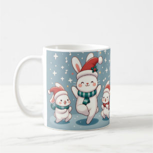 Mug Jolly Rabbit Danse Noël Cheval à chaque étape