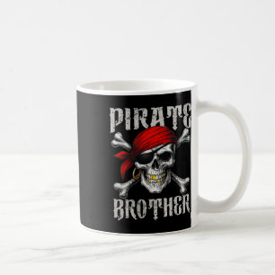 Mug Jolly roger Frère Pirate Drapeau Et Crossbon Crâne