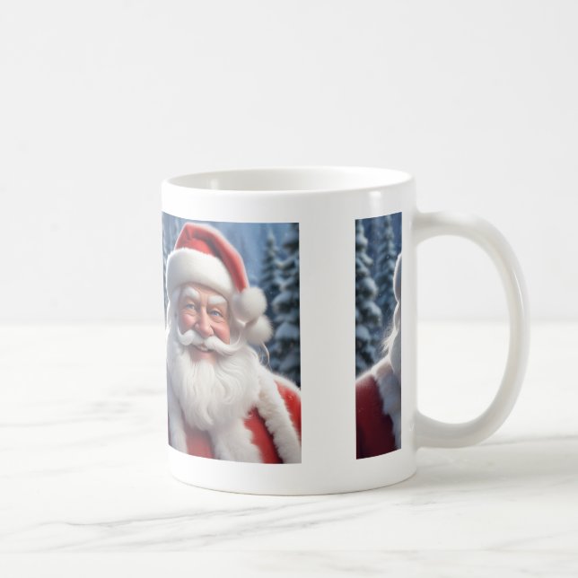 Mug "Jolly Santa Claus - Festive Christmas Mug" (Droite)