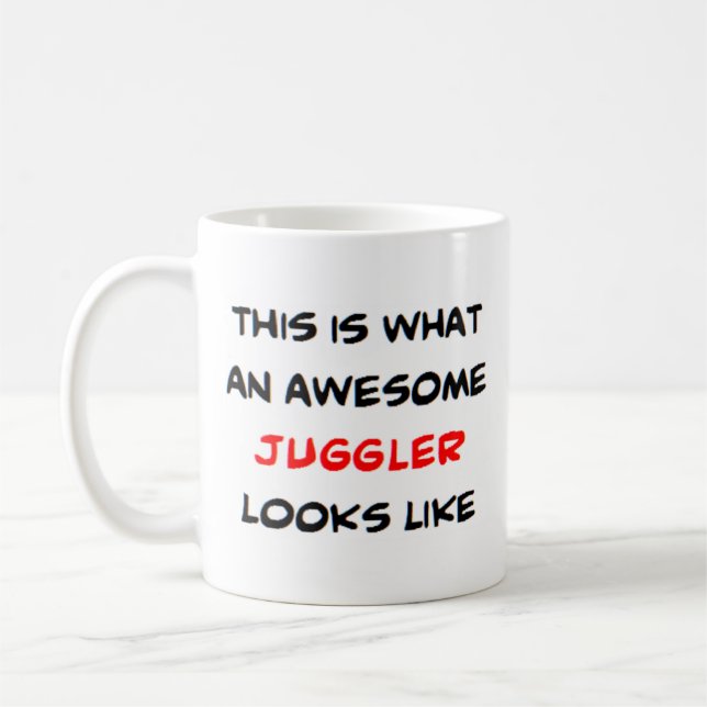 Mug jongleur, génial (Gauche)