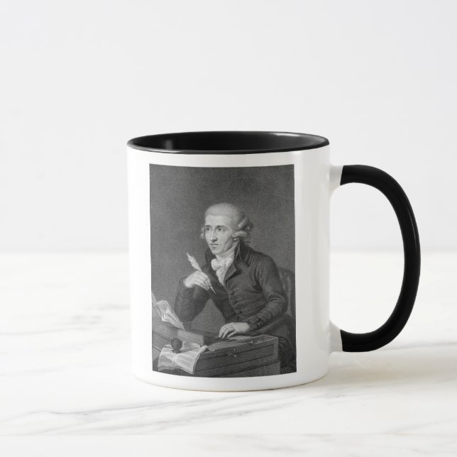 Mug Joseph Haydn a gravé par Schiavonnetti, 1792 (Droite)