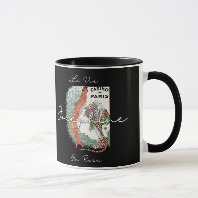 Mug Josephine Jazz Age Elegance – 1920s Paris  (Droite)