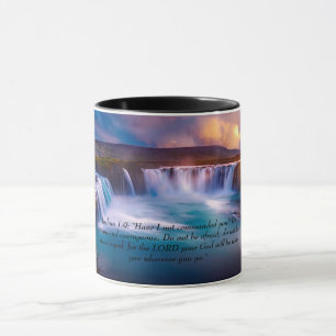 Mug Joshua 1:9 cascades