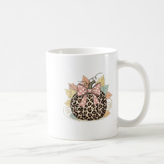 Mug Jote Halloween Citrouille Automne Chemise Femmes L (Droite)