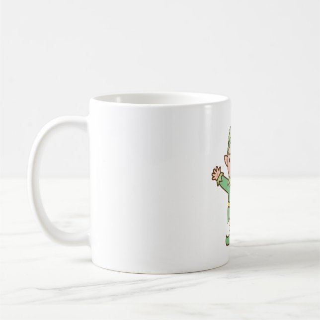 Mug Jote Jolly Elf Doodle (Gauche)