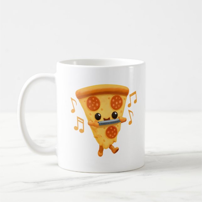 Mug Jouer à la découpe dans une harmonica (Gauche)