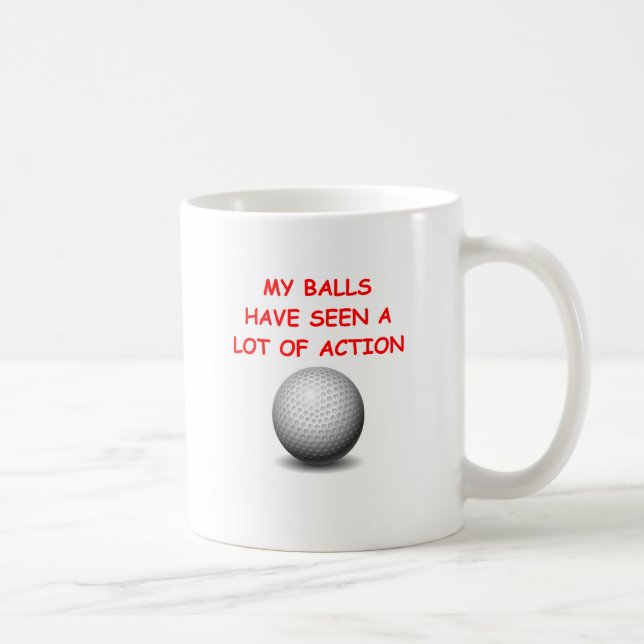 Mug jouer au golf (Droite)