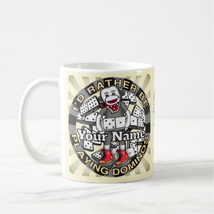 Mug Jouer aux dominos