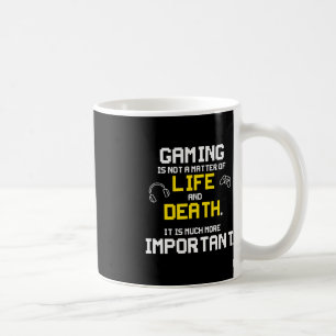 Mug Jouer aux jeux vidéo amusant PC console joueur pas