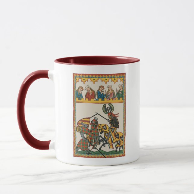 Mug Jouer Des Chevaliers À Un Tournoi (Gauche)