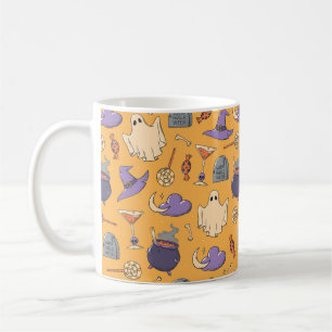 Mug Jouer des fantômes d'Halloween et des sorcières Mo