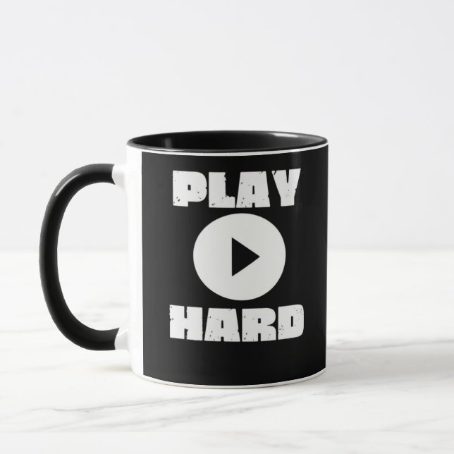 Mug Jouer le tri-mixage dur (Gauche)