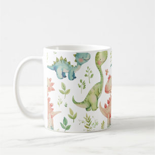 Mug Jouer mignon dinosaures