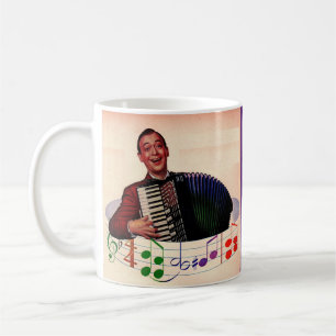 Mug joueur d'accordéon