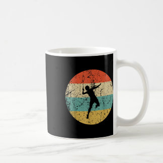 Mug Joueur de badminton vintage rétro Badminton