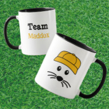 Joueur de base-ball Team Little Mouse personnalisa