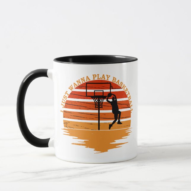 Mug Joueur de basket vintage (Gauche)