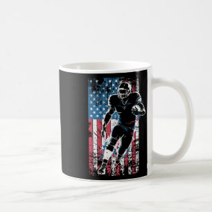 Mug Joueur de football américain Drapeau Sport patriot
