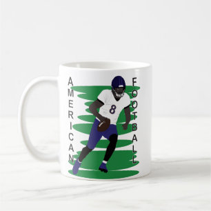 Mug Joueur de football américain en action