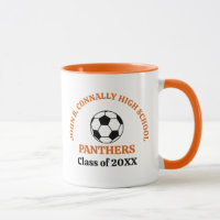 Joueur de football personnalisé de l'équipe Orange