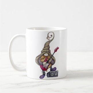 Mug Joueur de guitare nain musical jouant de la musiqu