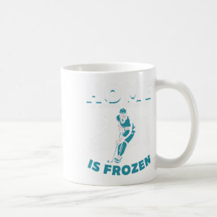 Mug Joueur de hockey à domicile est l'endroit où l'eau