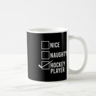 Mug Joueur de hockey Naughty Noël Père Noël