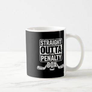 Mug Joueur de hockey tout droit sorti du banc des péna