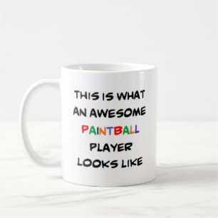 Mug joueur de paintball, génial