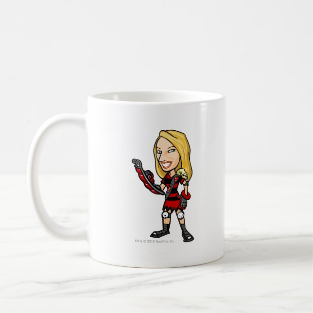 Mug Joueur de personnel d'île de Krawk d'alto (Gauche)