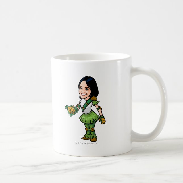Mug Joueur de personnel d'île de mystère de (Droite)