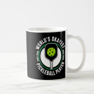 Mug Joueur de pickleball le plus moyen du monde drôle