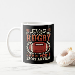 Mug Joueur De Rugby Type De Gens Intelligents Sport Dr