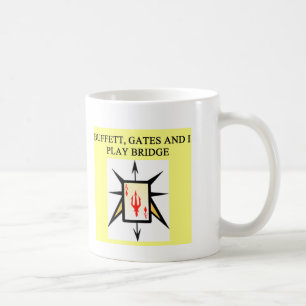 Mug joueur en double de jeu de pont