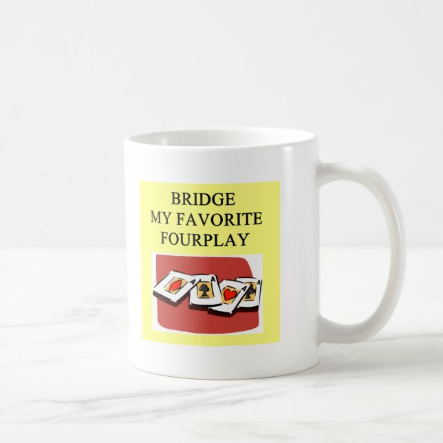 Mug joueur en double de jeu de pont (Droite)