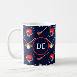 Mug Joueur hurlant Gaelic Sport Monogramme