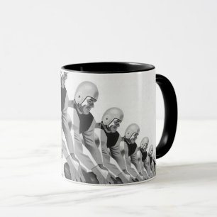 Mug Joueurs de football vintage, Quarterback