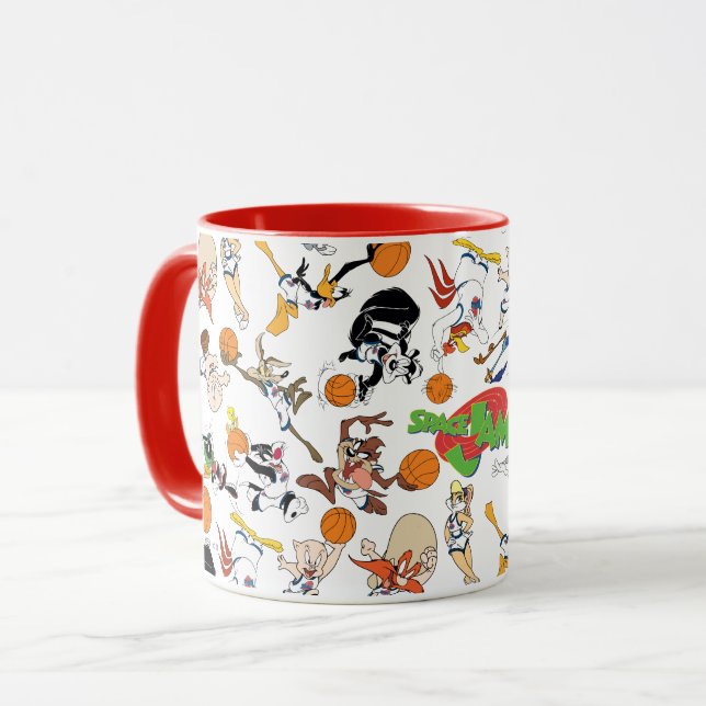 Mug Joueurs TUNE SQUAD™ Toss Motif (Devant gauche)