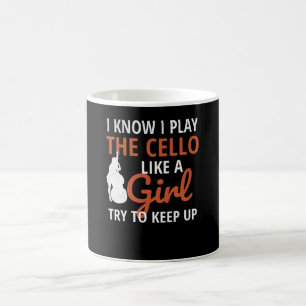 Mug Joueuse Cello Cadeaux Pour Femmes  Cello Cellist G