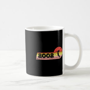 Mug Joueuse de badminton Née en 2002 Femmes Vintages d