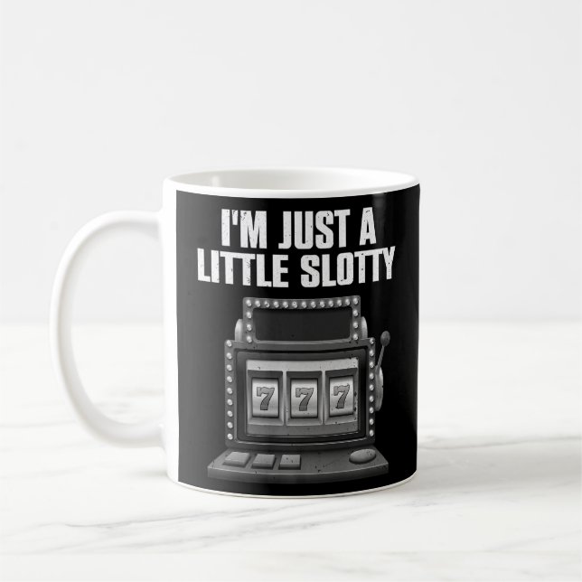 Mug Joueuses De Machine À Sous Pour Hommes Femmes Joue (Gauche)