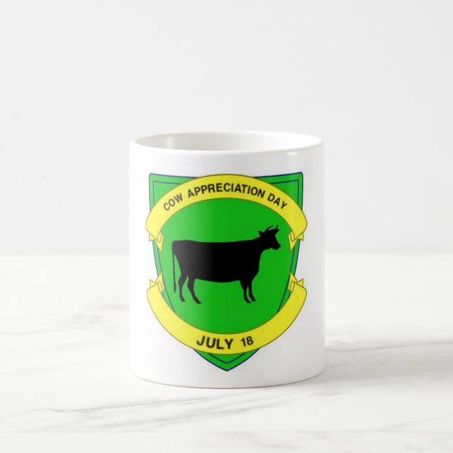 Mug Jour d'appréciation de vache (Centre)