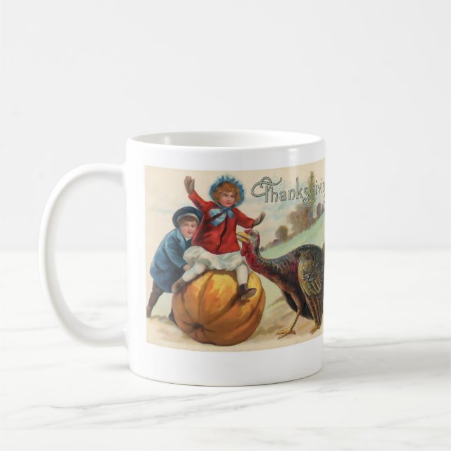 Mug Jour de bon thanksgiving ! (Cru americana) (Gauche)