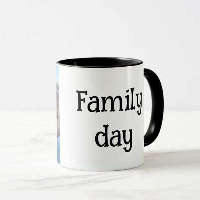 Mug Jour de famille 1 (Devant droit)