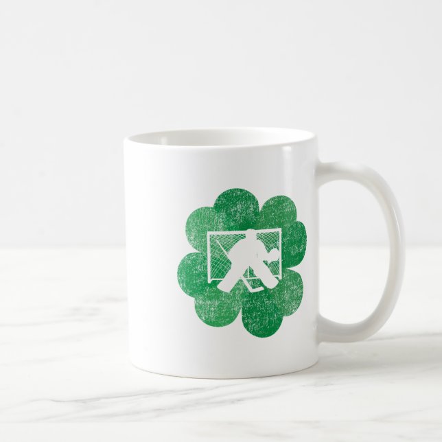 Mug Jour de la Saint Patrick quatre feuilles Clover -  (Droite)