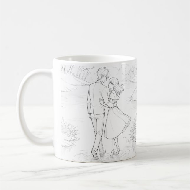 Mug Jour de la Saint Valentin (Gauche)