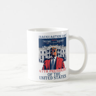 Mug Jour de l'investiture de Trump 2025 47e Président 
