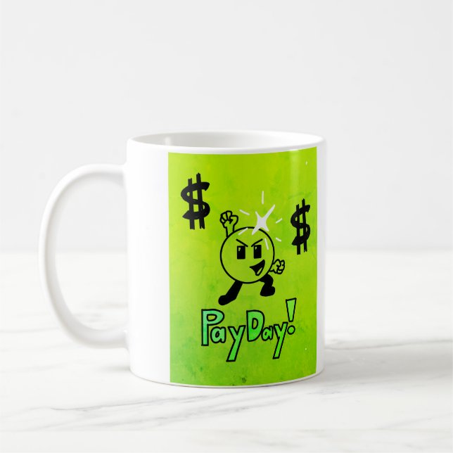 Mug Jour de paie Musique (Gauche)